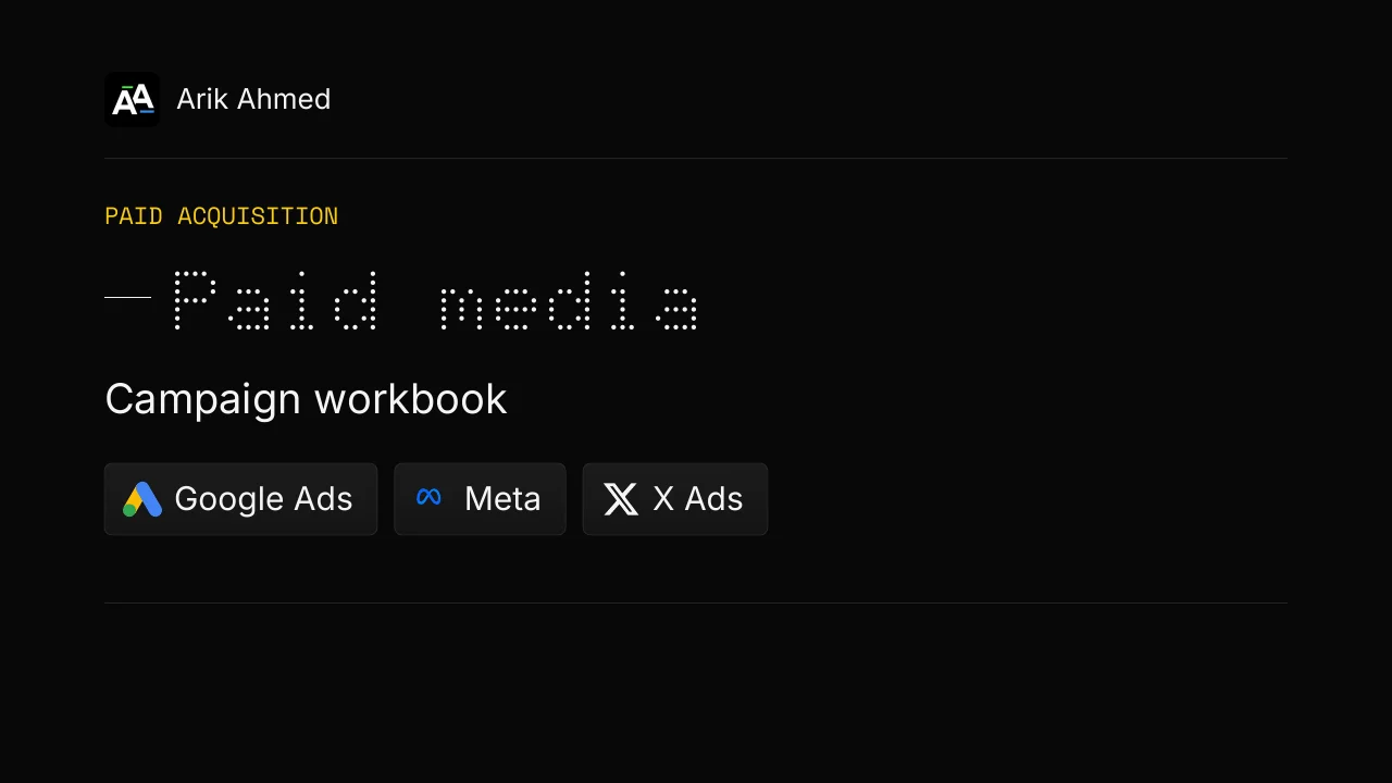 Paid Media document preview